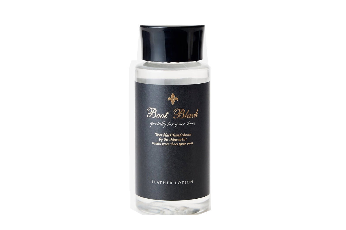 Boot Black Leather Lotion