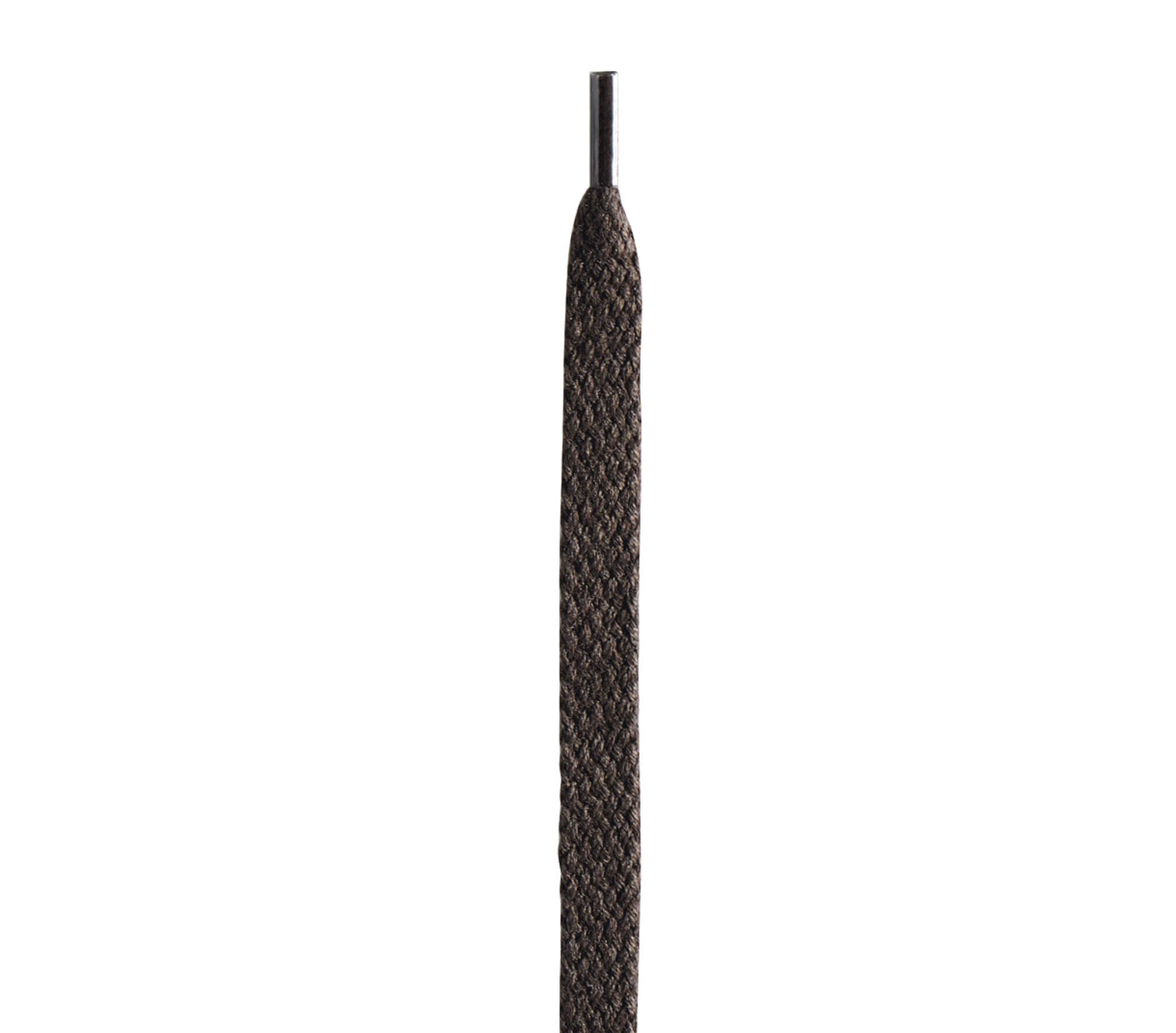 Saphir Medium Flat Laces in Dark Brown
