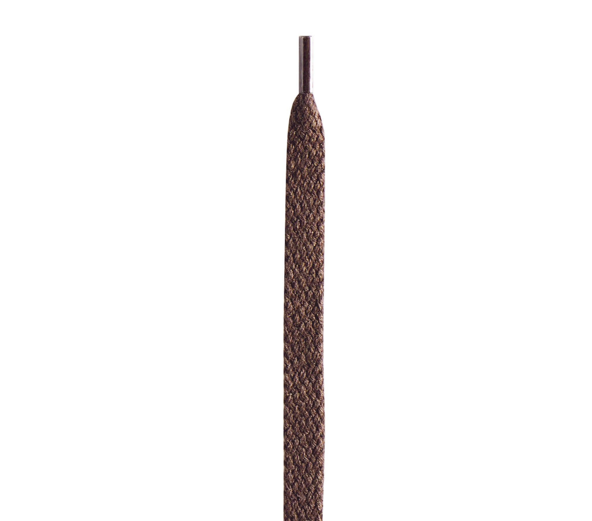 Saphir Medium Flat Laces in Medium Brown