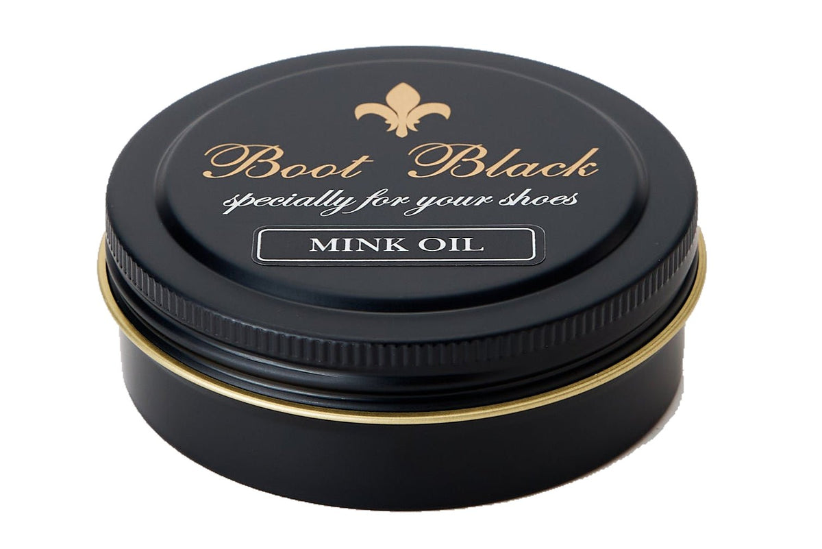Boot Black Mink Oil