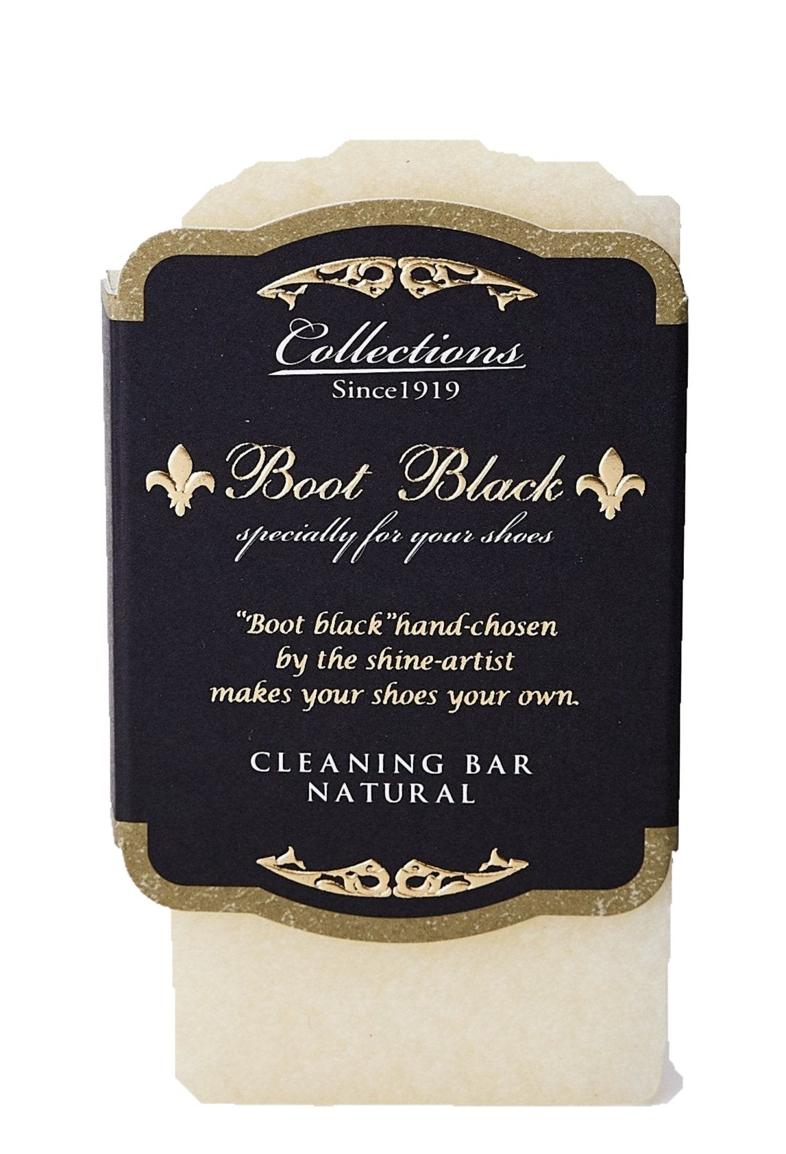 Boot Black Cleaning Bar — Natural Crepe Rubber — Natural