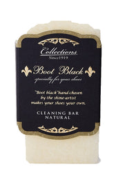 Boot Black Cleaning Bar — Natural Crepe Rubber — Natural
