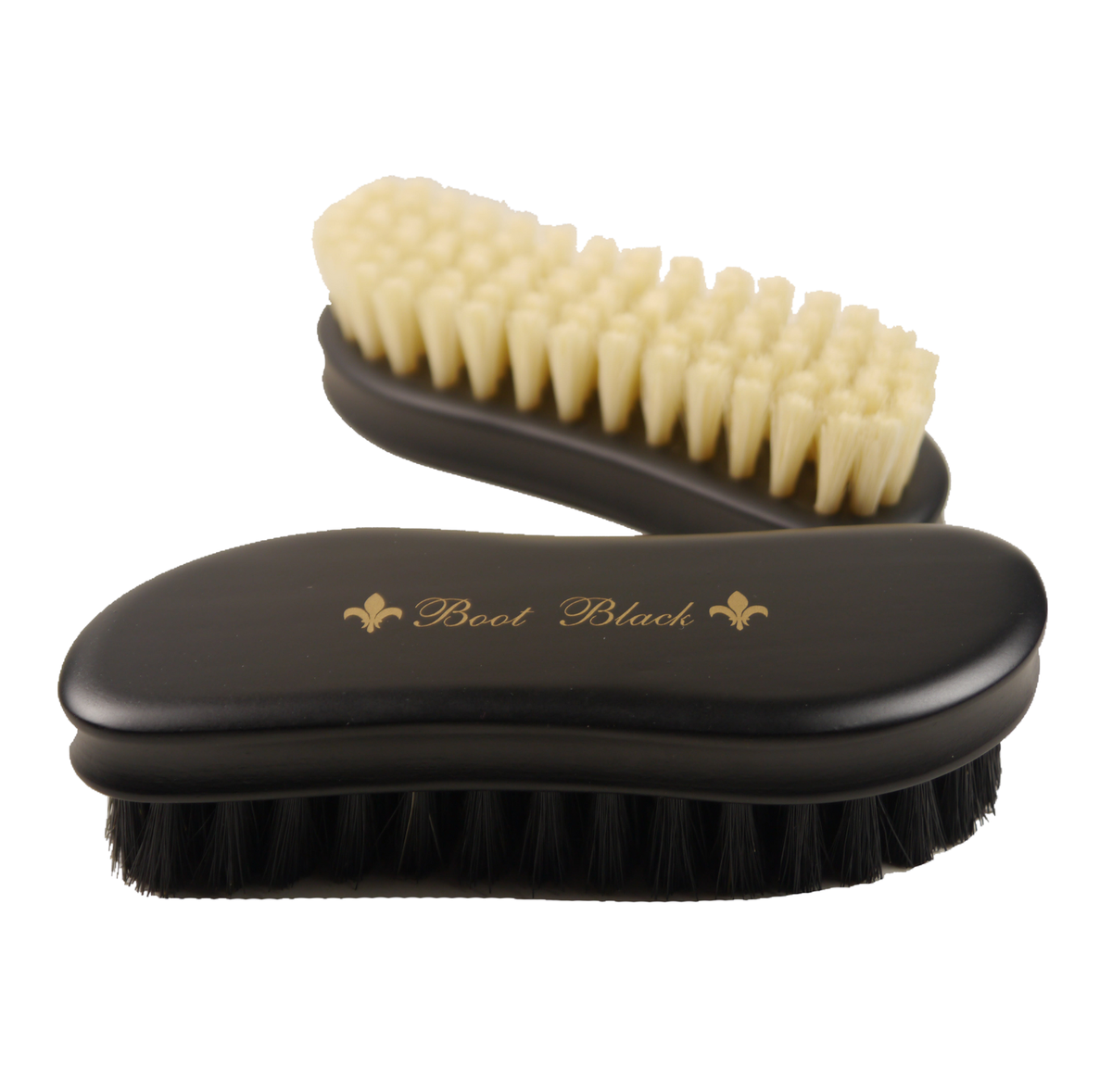 Boot Black Handcrafted Pig Bristle Polishing Brush — detail image 1