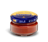 Saphir Crème Surfine leather cream for smooth leather care and conditioning