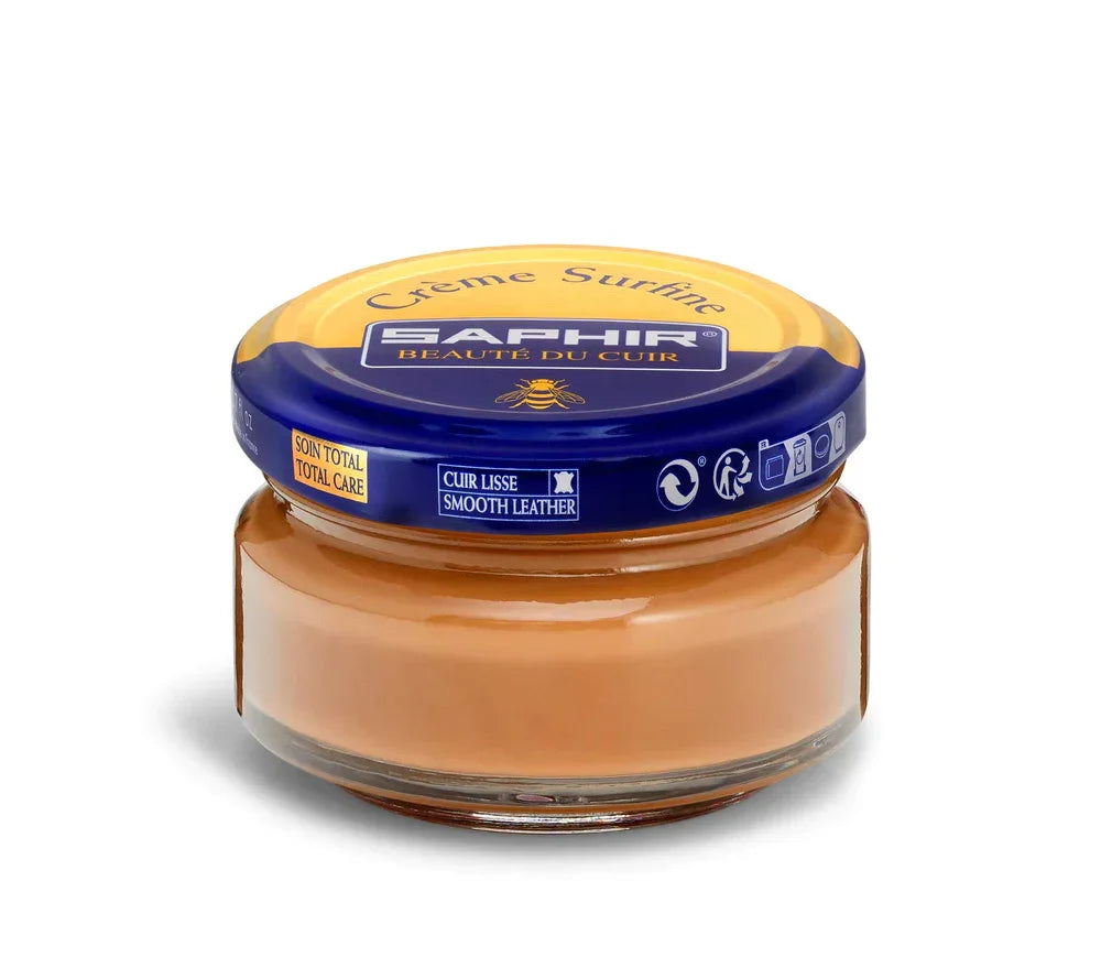 Saphir Cream Surfine Shoe Polish - Camel #70, 50ml image