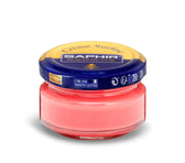 Saphir Crème Surfine pink shoe cream for smooth leather care and conditioning