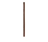 Brown leather shoe care stick for conditioning and restoration