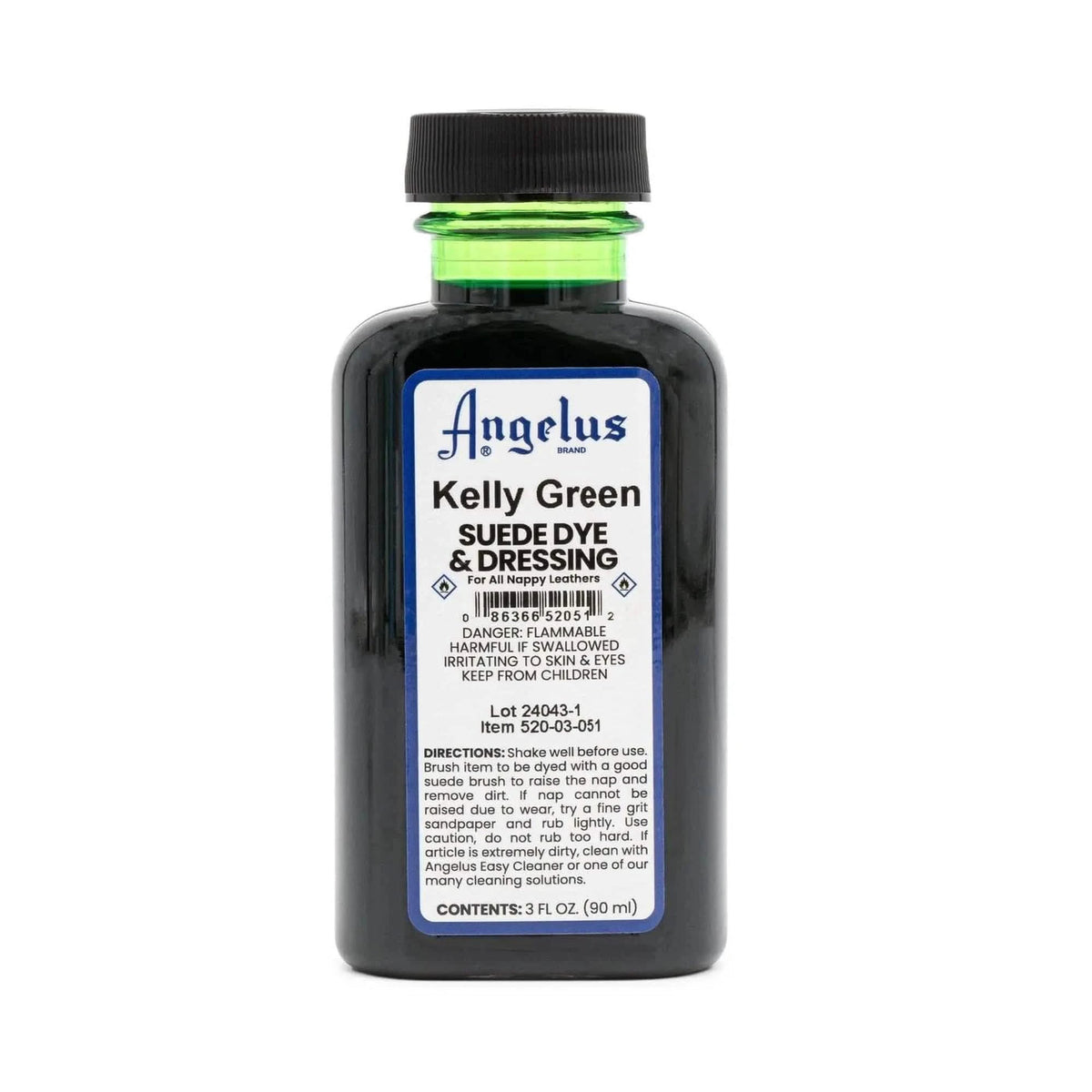 Angelus Suede Dye & Dressing, Kelly Green