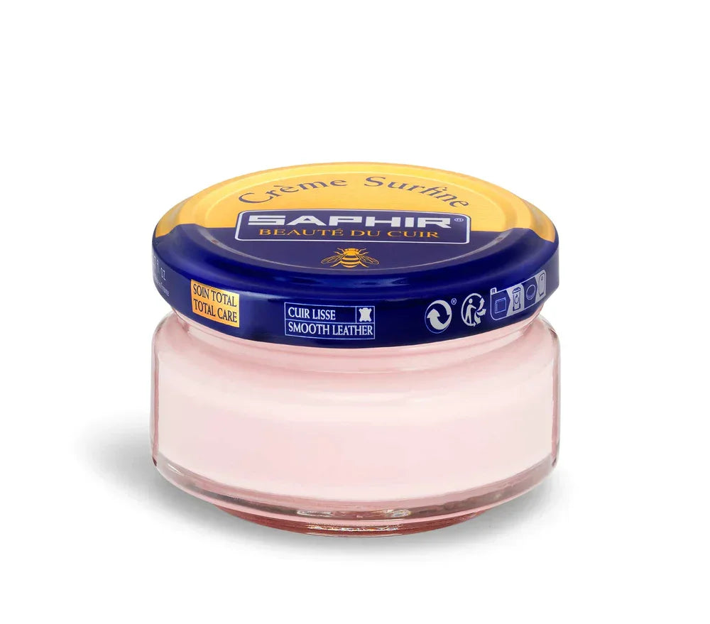 Saphir Cream Surfine Shoe Polish - Pale Pink #27, 50ml image