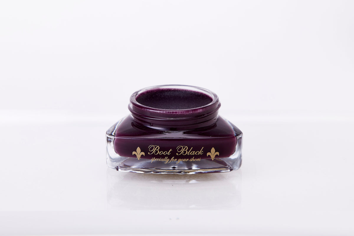 Boot Black Artist Palette — Prune, open jar