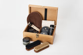 Boot Black Balalaika Shoe Care Gift Set on a white background
