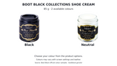 Boot Black Collections Shoe Cream — 2 available colour options on a white background; official manufacturer colour samples