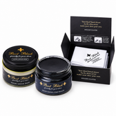 Boot Black Mirror Shine Kit with High Shine Base, High Shine Coat and a set of three cotton polishing cloths