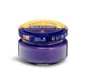 Saphir Crème Surfine purple leather care cream for smooth leather conditioning and shine