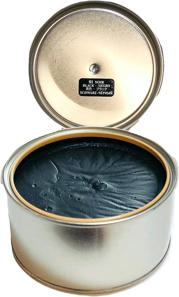 Saphir Cream Surfine Shoe Polish - Black #01, 500ml image