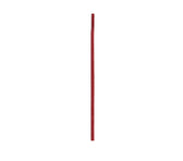Red leather shoe brush for cleaning and polishing footwear