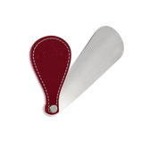 Saphir Médaille d'Or folding travel shoe horn with red cover