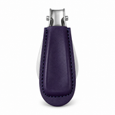 Columbus Buttero folding shoehorn in Purple, folded view