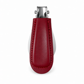 Columbus Buttero folding shoehorn in Red, folded view