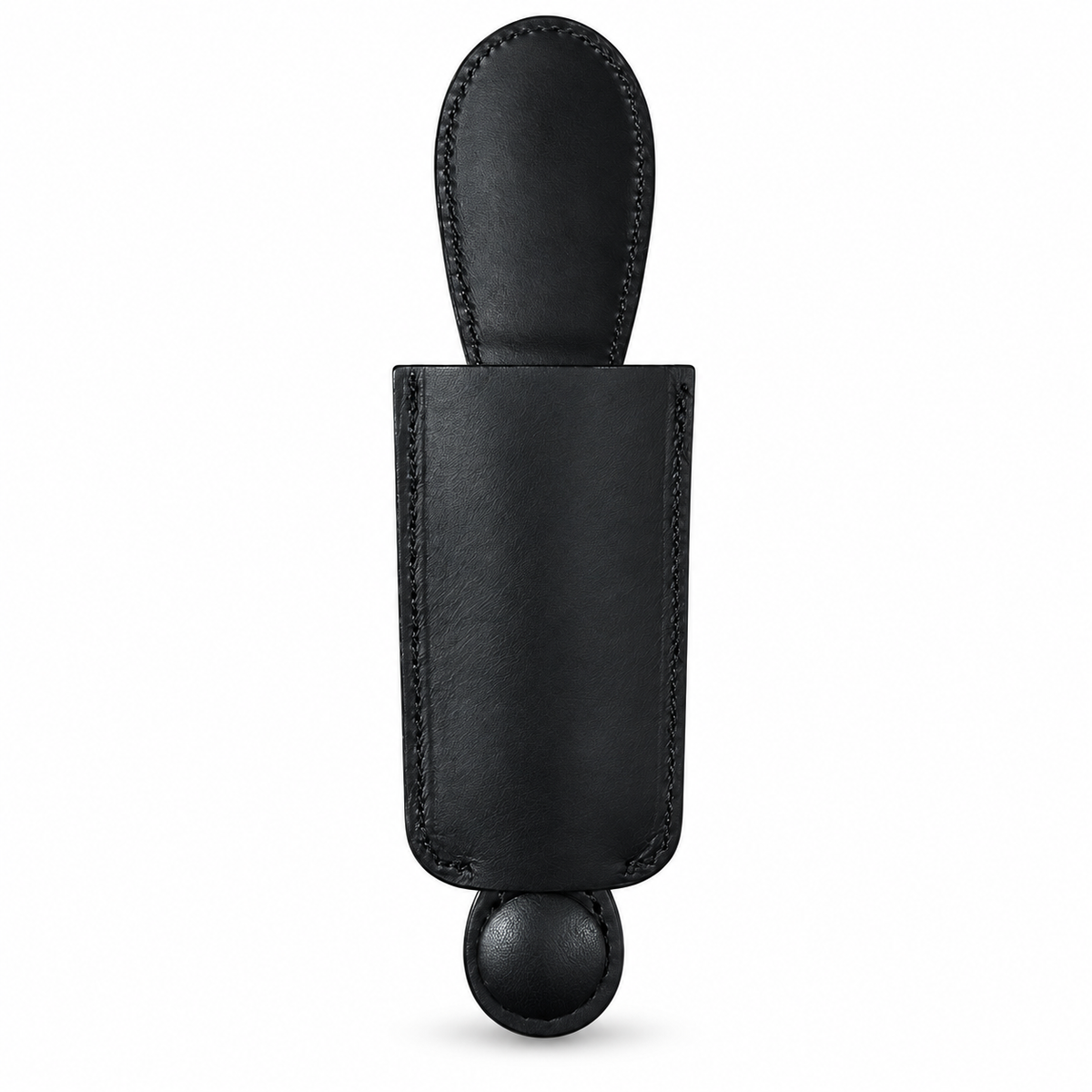 Columbus sliding leather shoehorn black extended view