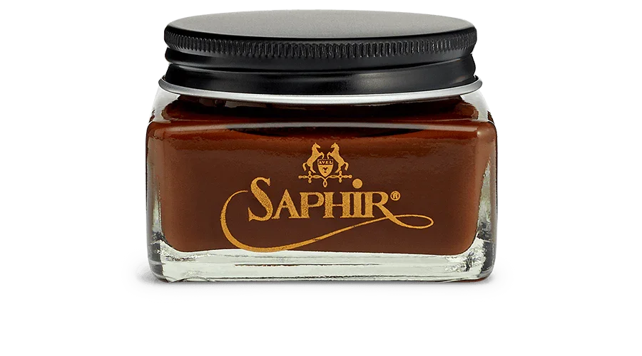 Saphir Médaille d'Or Creme 1925 Shoe Polish - 37 - Medium Brown, 75ml image