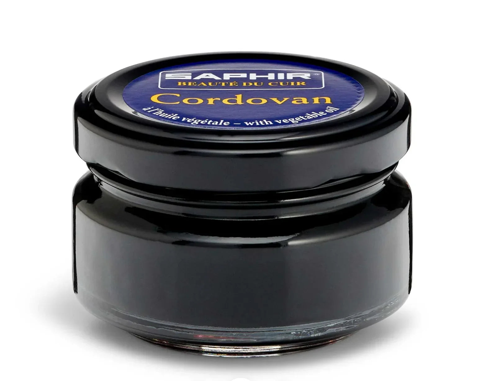 Saphir Cordovan Shoe Cream - 01 - Black image