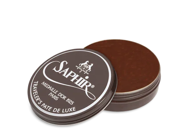 Saphir Medaille d'Or Traveler's Pate de Luxe Shoe Polish - 37 - Medium Brown image