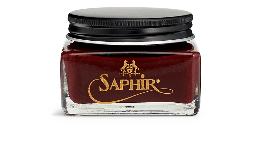 Saphir Médaille d'Or Creme 1925 Shoe Polish - 12 - Hermes Red, 75ml image