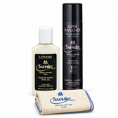 Médaille d’Or handbag care kit with Leather Lotion 125 mL, Super Invulner 300 mL and one MDO cloth