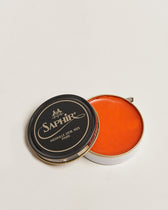Saphir Médaille d'Or Pâte de Luxe wax polish, Cognac Brown 10, 50 ml