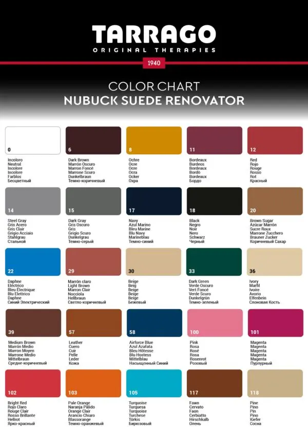 Tarrago Nubuck and Suede Shoe Renovator Spray