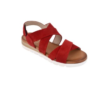 DULCE RED NUBUCK